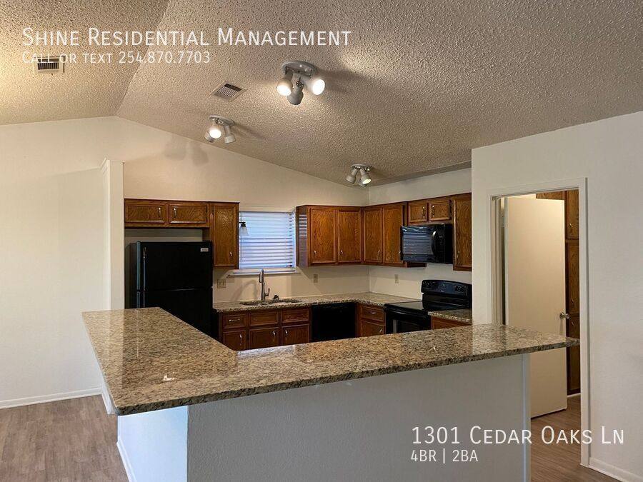 House for rent at 1301 Cedar Oaks Lane, Harker Heights, TX 76548