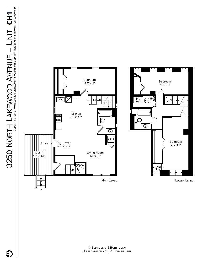 Apartment for rent at 3250 N Lakewood Ave #CH1, Chicago, IL 60657