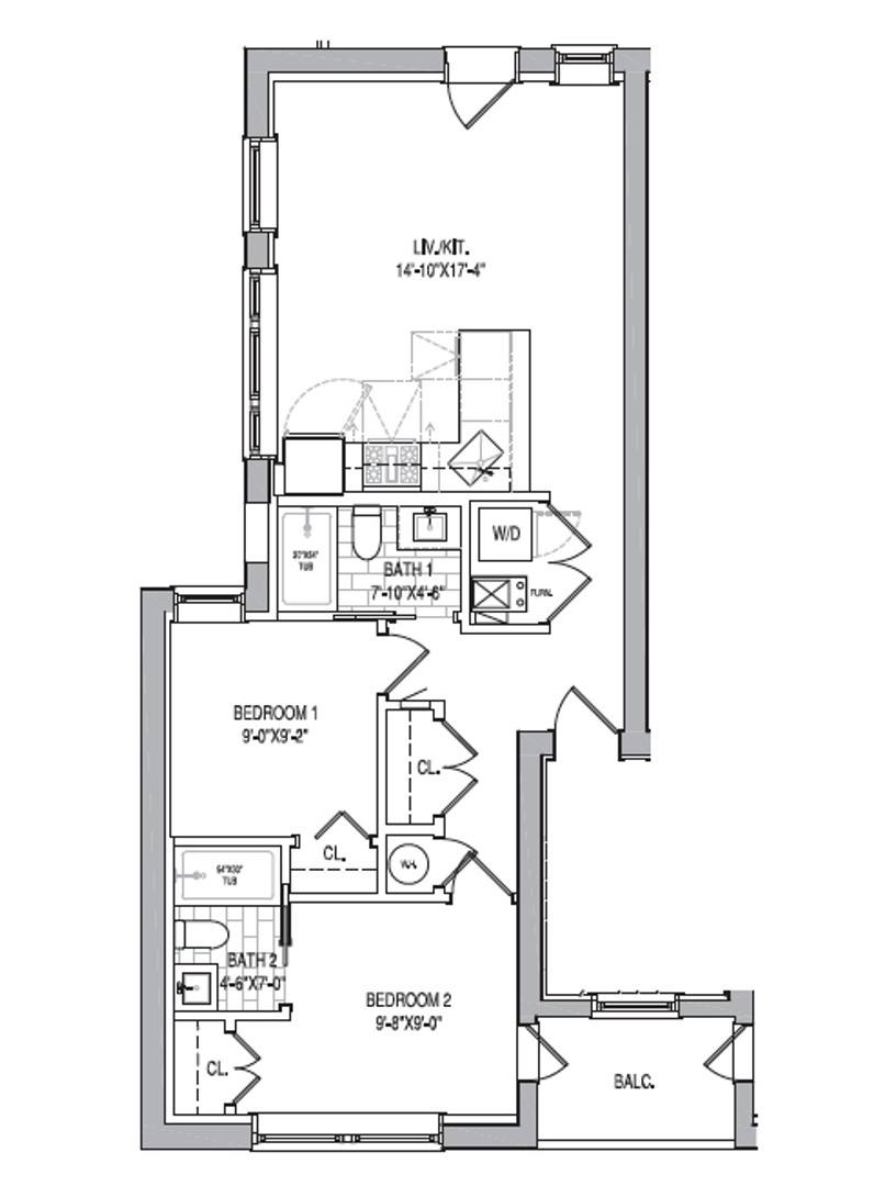 Apartment for rent at 1108 W Newport Ave #2, Chicago, IL 60657