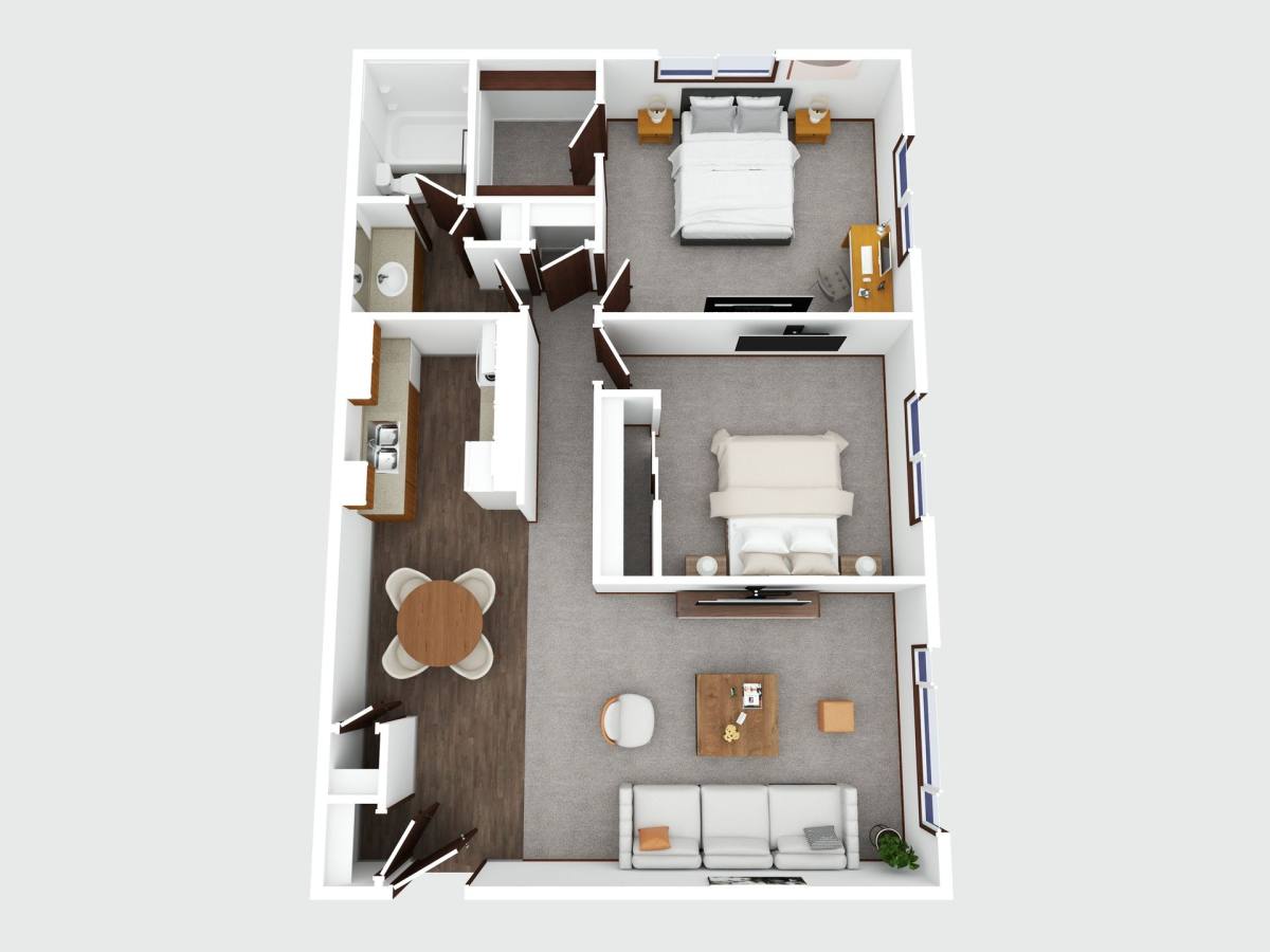 Apartment for rent at 4850 - 4865 S, Milwaukee, WI 53220