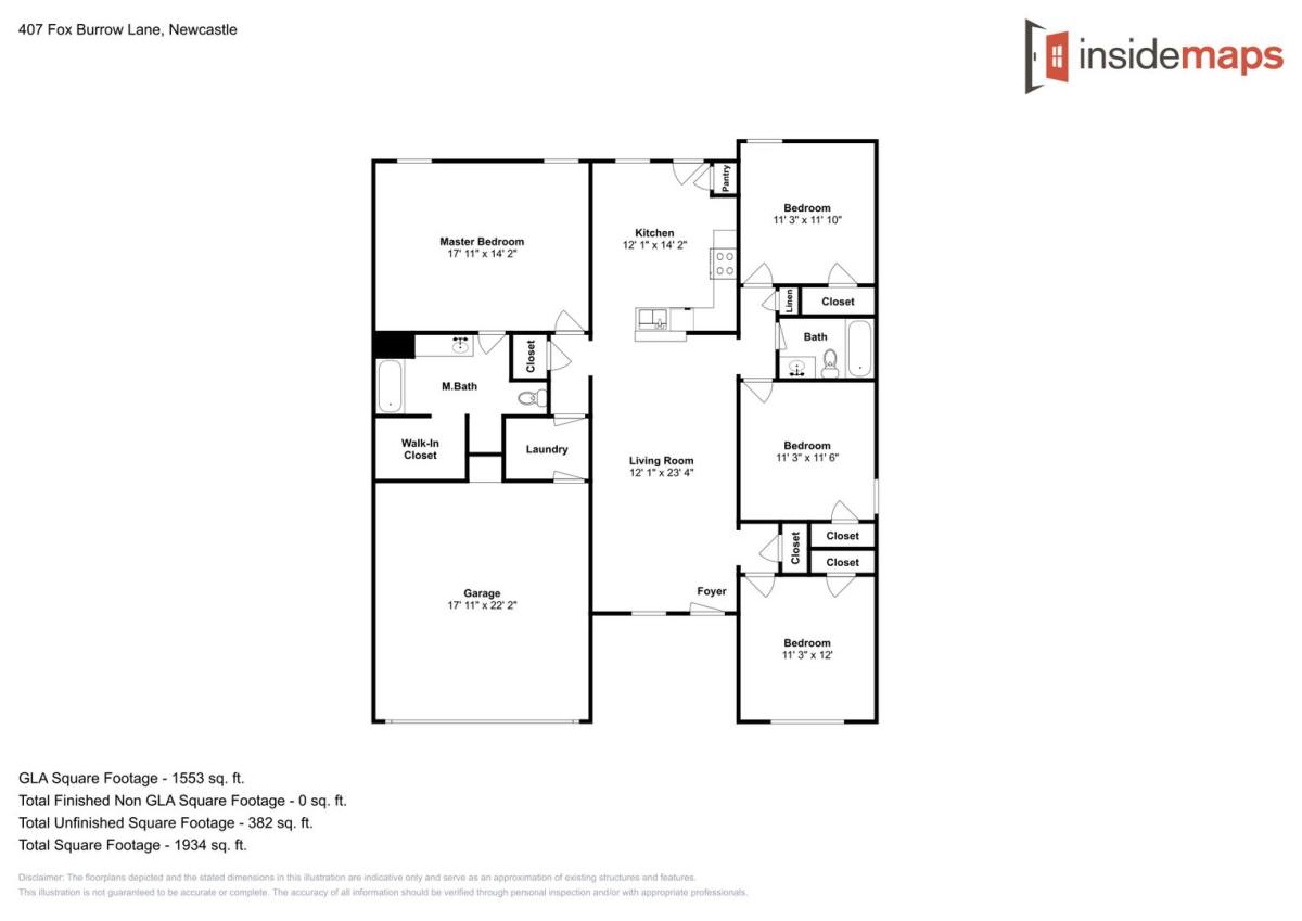 House for rent at 408 Fox Burrow Lane, Newcastle, OK 73065