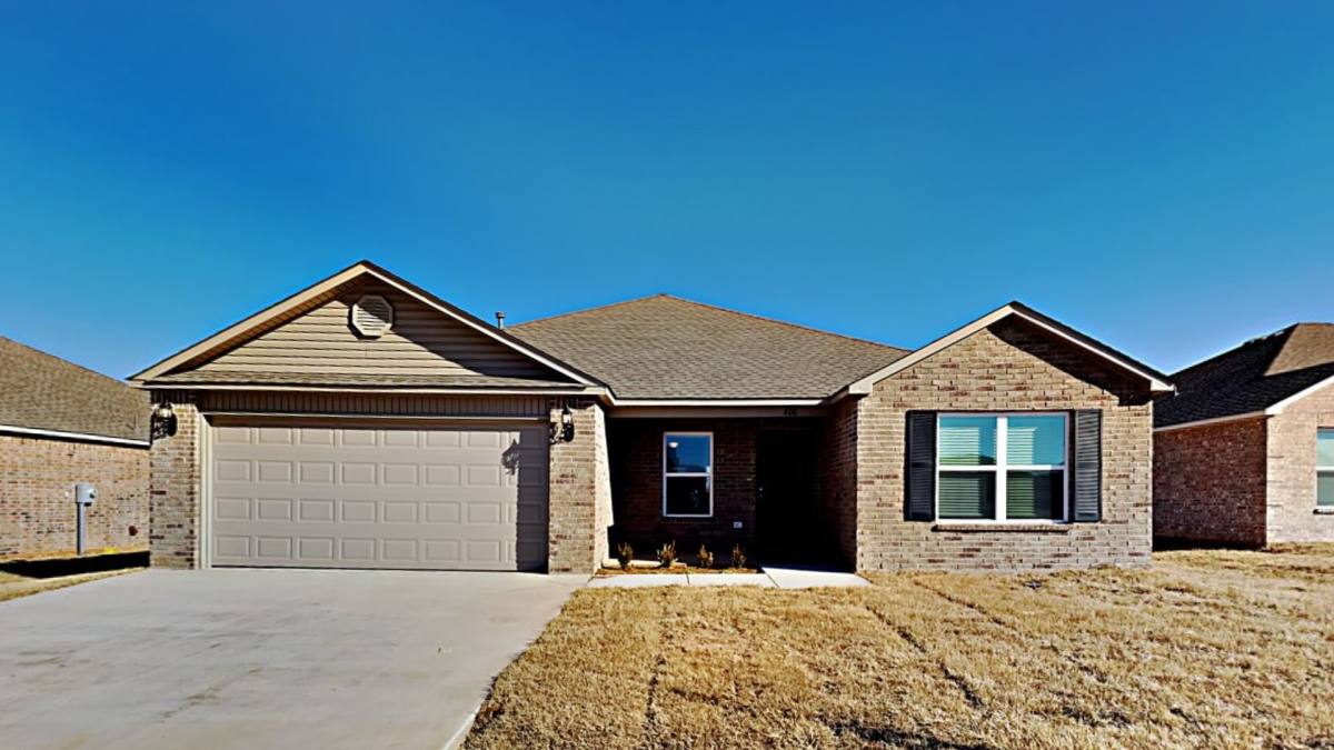 House for rent at 408 Fox Burrow Lane, Newcastle, OK 73065