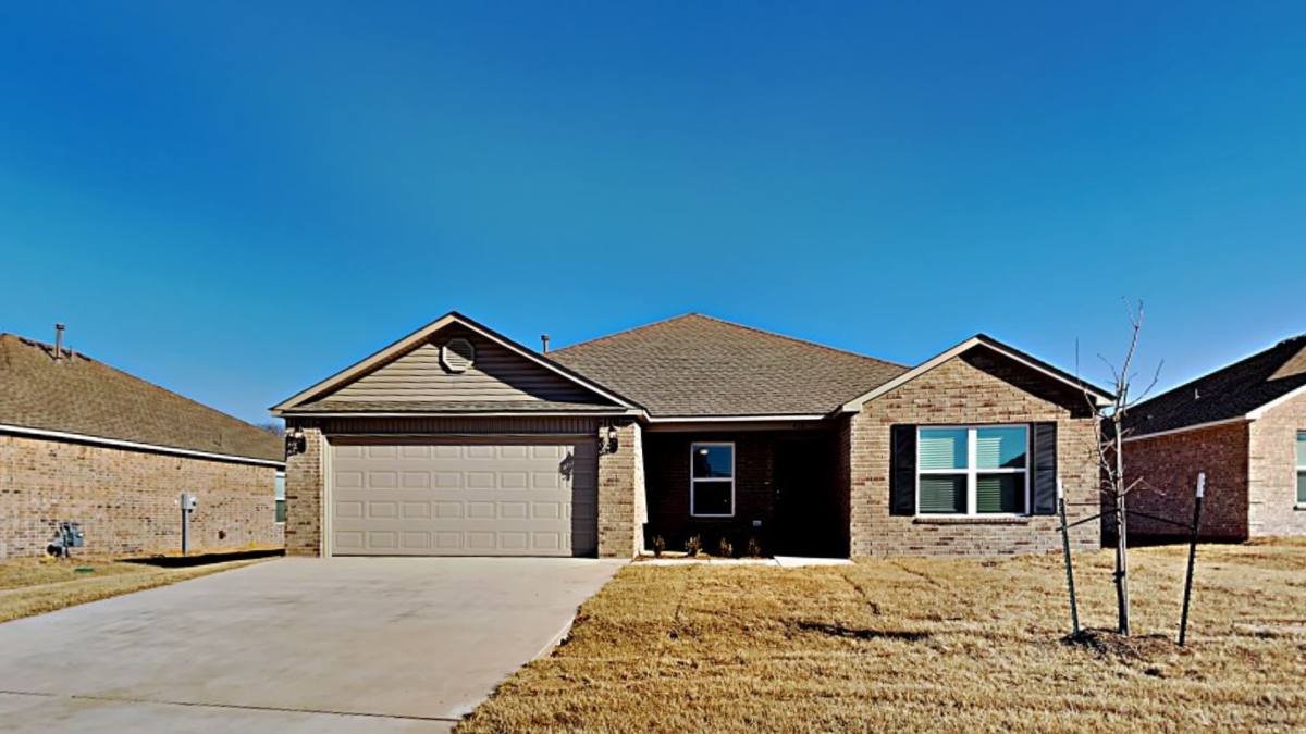 House for rent at 408 Fox Burrow Lane, Newcastle, OK 73065
