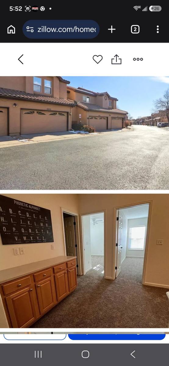 Townhouse for rent at 4452 S Auckland Court, Aurora, CO 80015