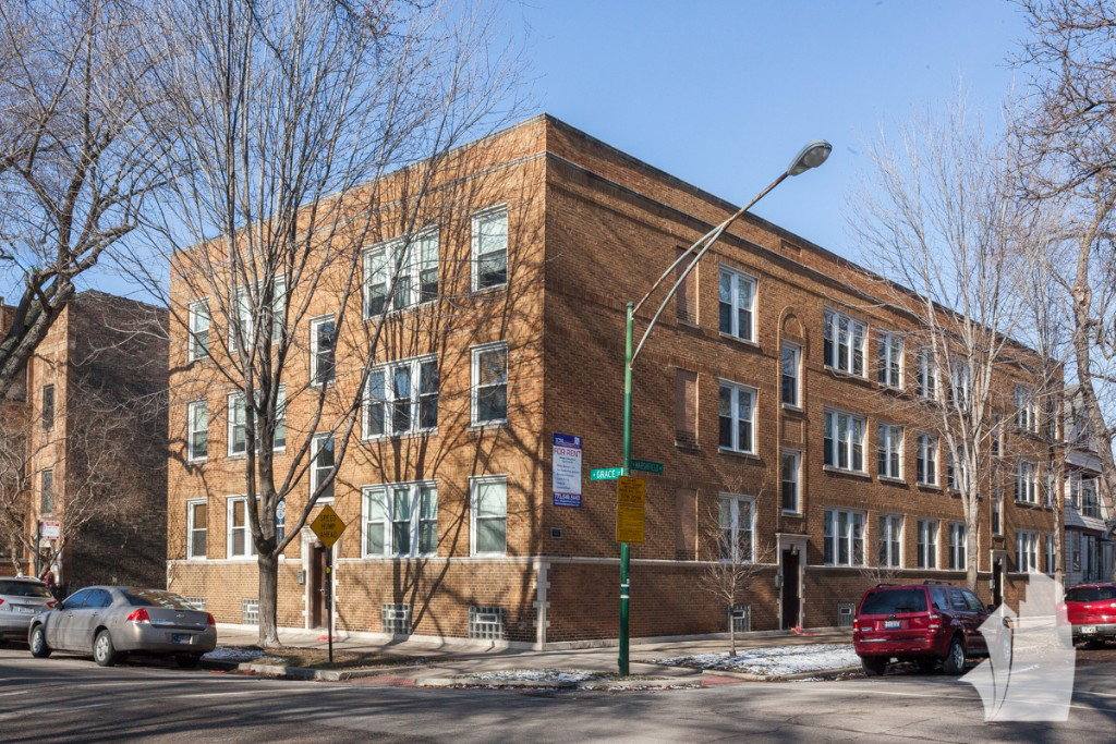 Apartment for rent at 1634 W Grace St #1, Chicago, IL 60613