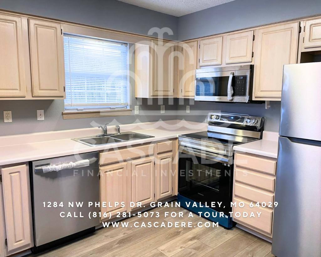 House for rent at 1286 NW Phelps Dr, Grain Valley, MO 64029