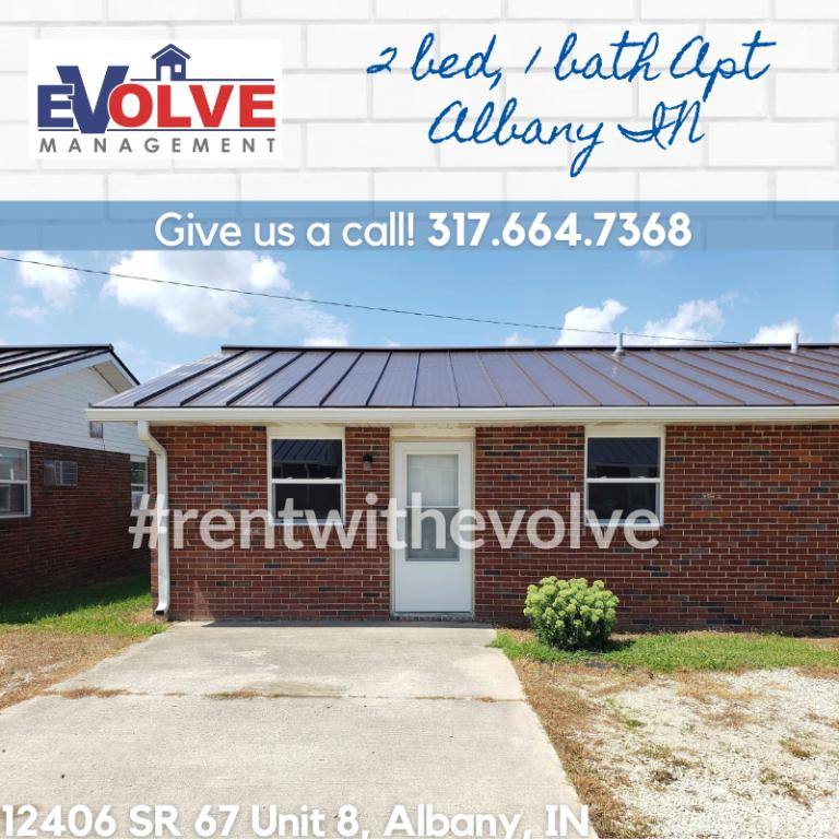 Apartment for rent at 12406 W State Rd 67 #8, Albany, IN 47320