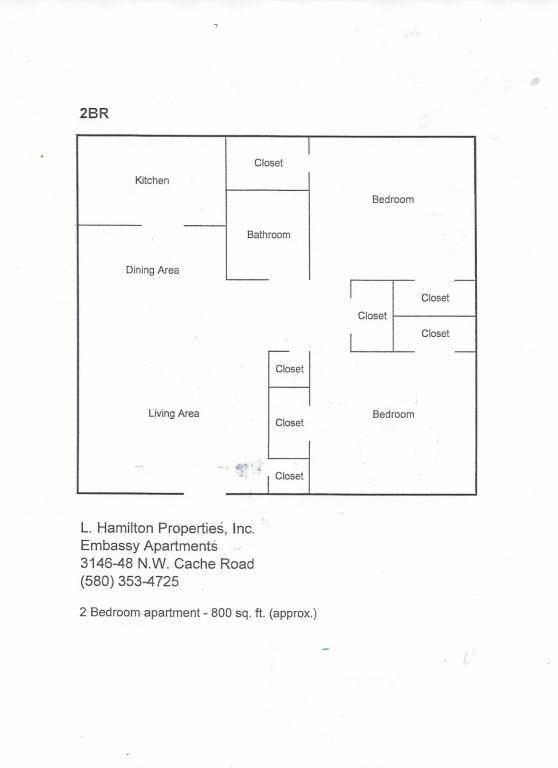 Apartment for rent at 3146 NW Cache Rd #206, Lawton, OK 73505