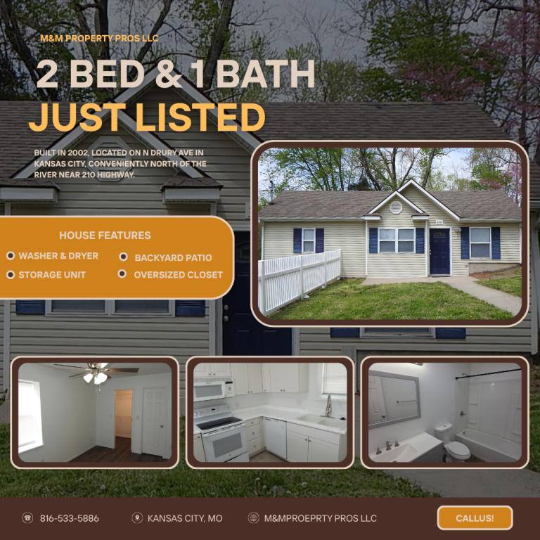 House for rent at 3501 N Drury Ave, Kansas City, MO 64117