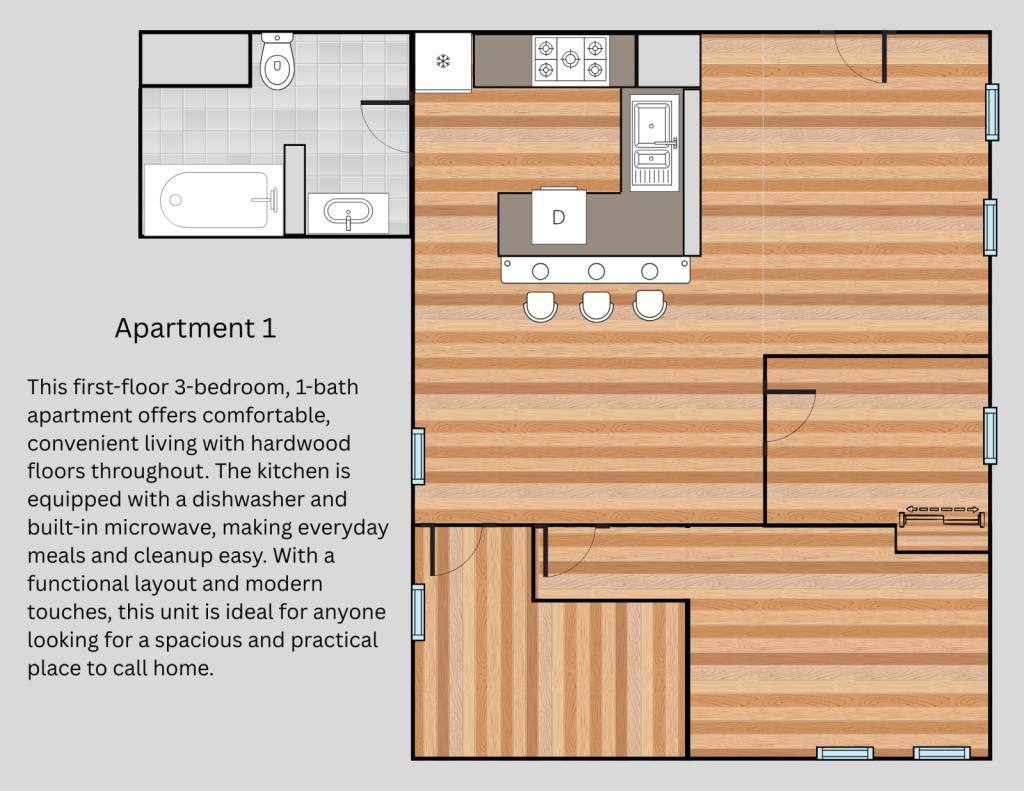Apartment for rent at 306 Wisconsin St, Oshkosh, WI 54901