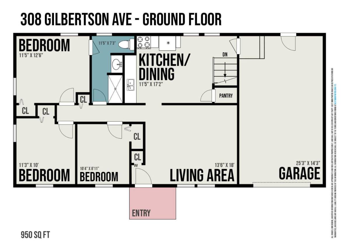 House for rent at 308 Gilbertson Ave, Big Rapids, MI 49307