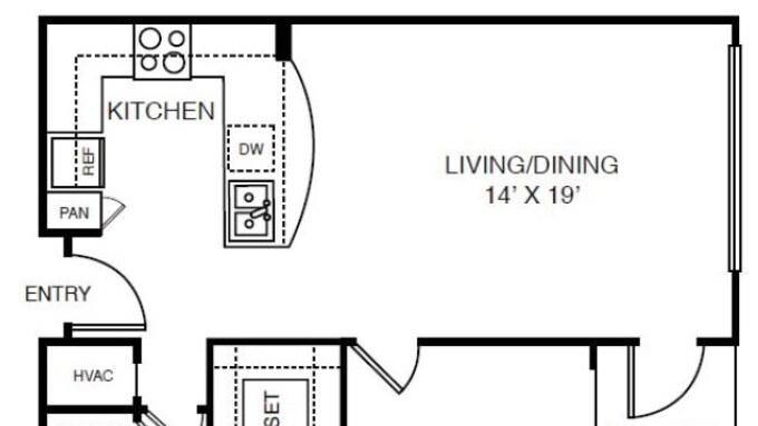 Apartment for rent at 43 Rainey St #2018, Austin, TX 78701