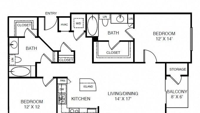 Apartment for rent at 43 Rainey St #2018, Austin, TX 78701