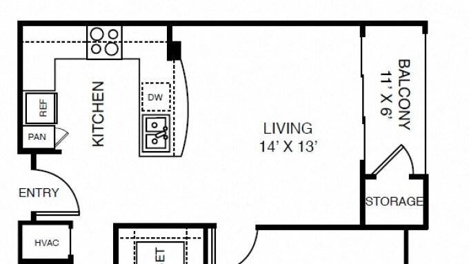 Apartment for rent at 43 Rainey St #2018, Austin, TX 78701