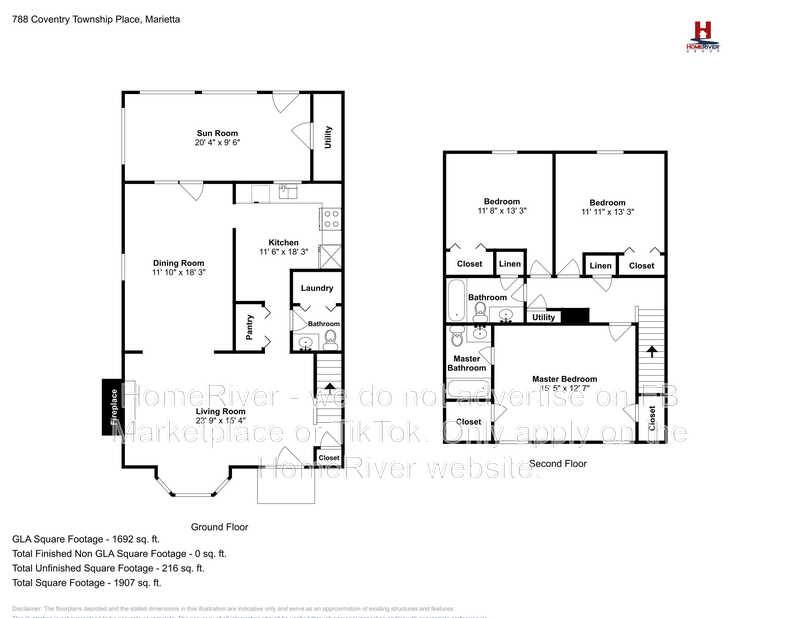 Townhouse for rent at 788 Coventry Township Place, Marietta, GA 30062
