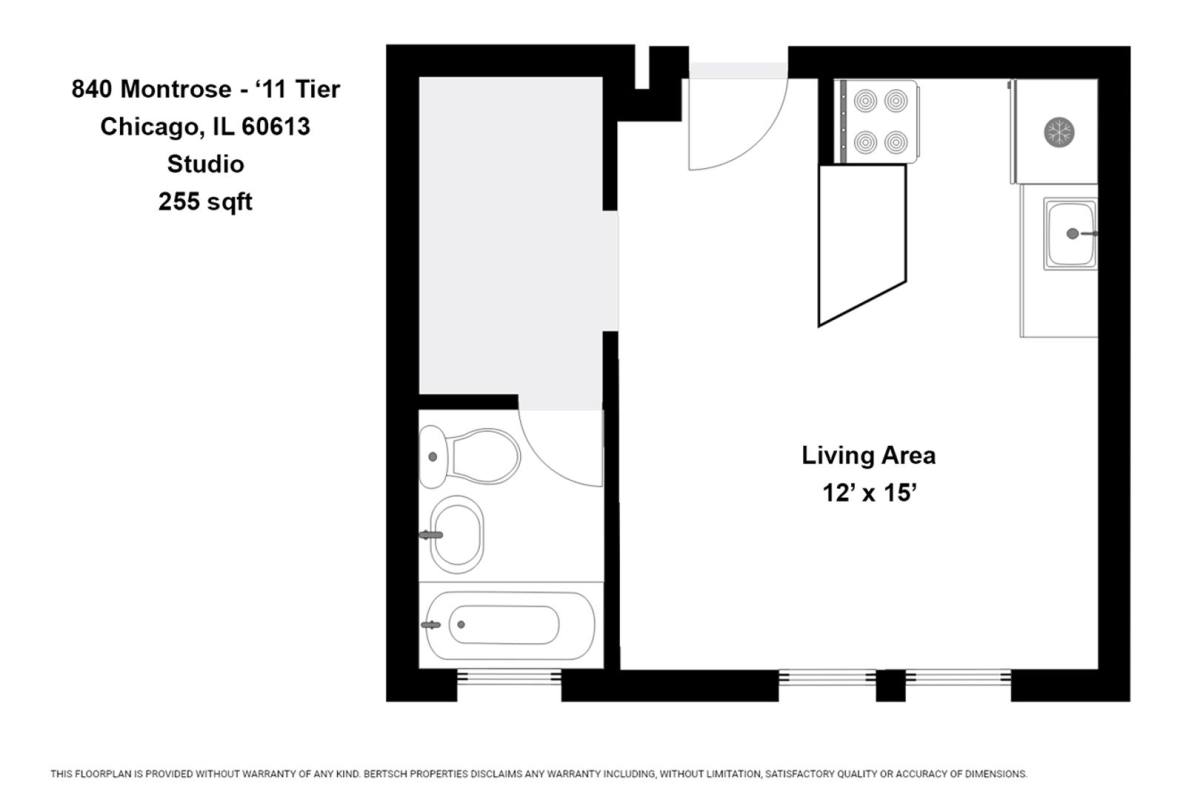 Apartment for rent at 840 W Montrose Ave, Chicago, IL 60613