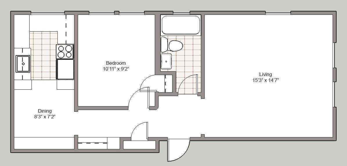 Apartment for rent at 1963 NW Irving St, Portland, OR 97209