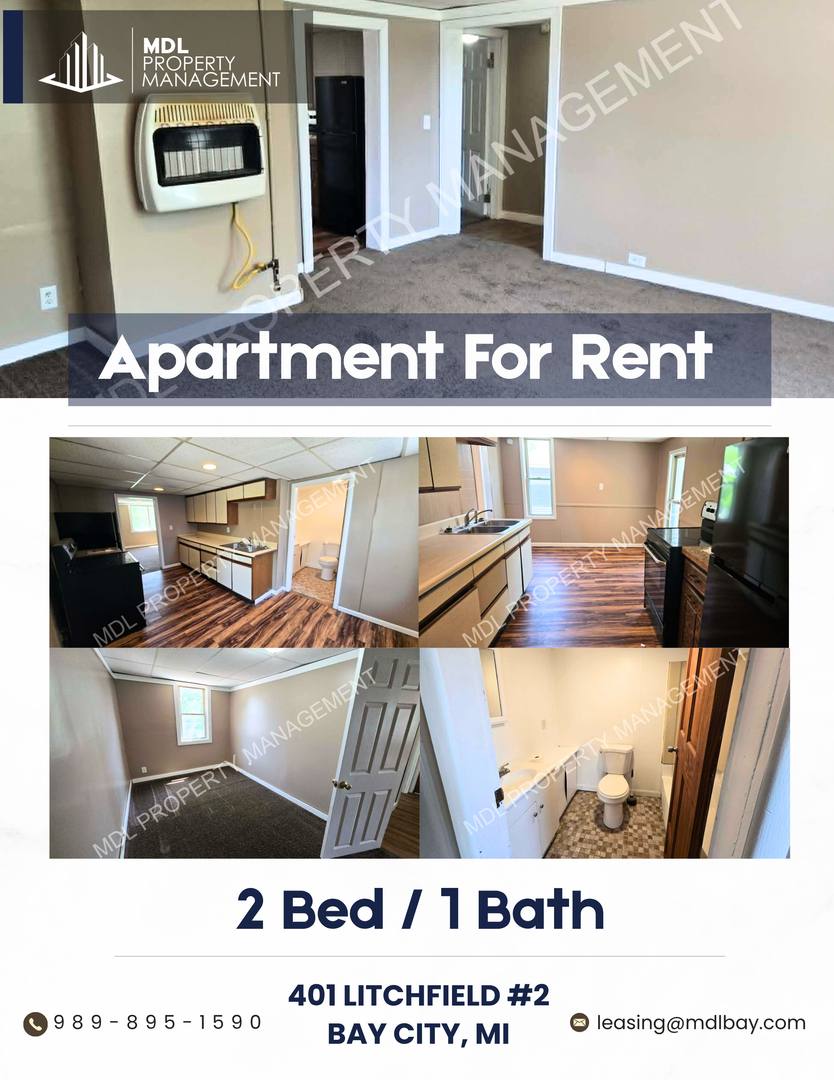 Apartment for rent at 401 Litchfield, Bay City, MI 48706