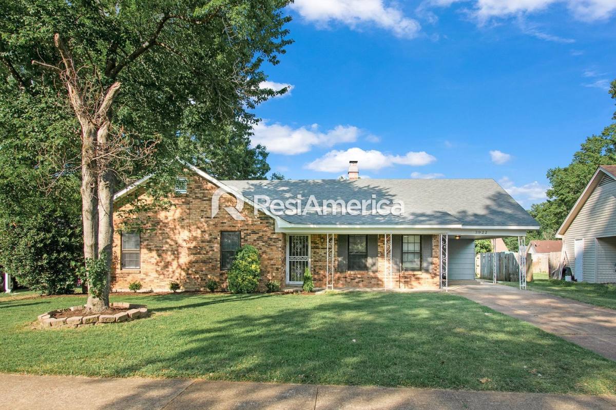 House for rent at 3922 N Heatherhill Dr, Memphis, TN 38135