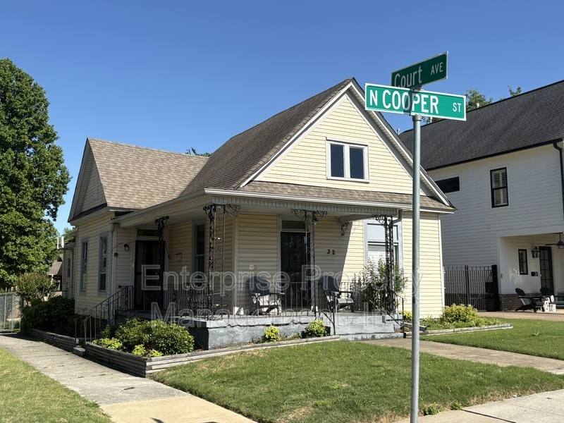 House for rent at 32 N Cooper St, Memphis, TN 38104