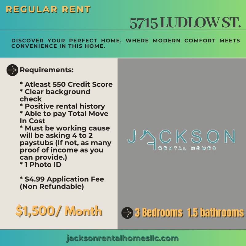 Apartment for rent at 5715 Ludlow St #1, Philadelphia, PA 19139