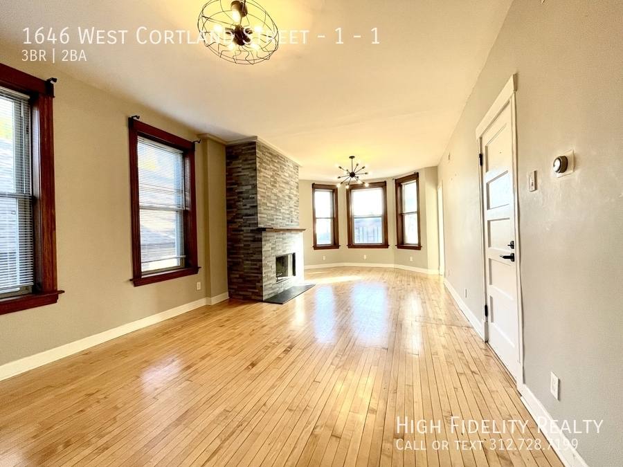 Apartment for rent at 1646 W Cortland St #3, Chicago, IL 60622