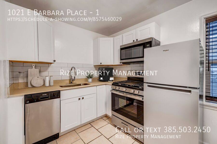 Apartment for rent at 1021 E Barbara Place, Salt Lake City, UT 84102