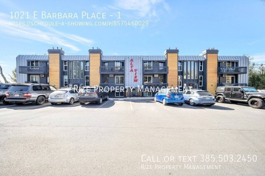 Apartment for rent at 1021 E Barbara Place, Salt Lake City, UT 84102