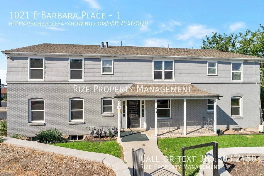 Apartment for rent at 1021 E Barbara Place, Salt Lake City, UT 84102