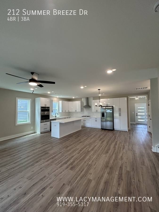 House for rent at 212 Summer Breeze Dr, Durham, NC 27704
