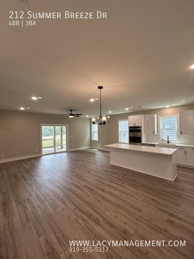House for rent at 212 Summer Breeze Dr, Durham, NC 27704