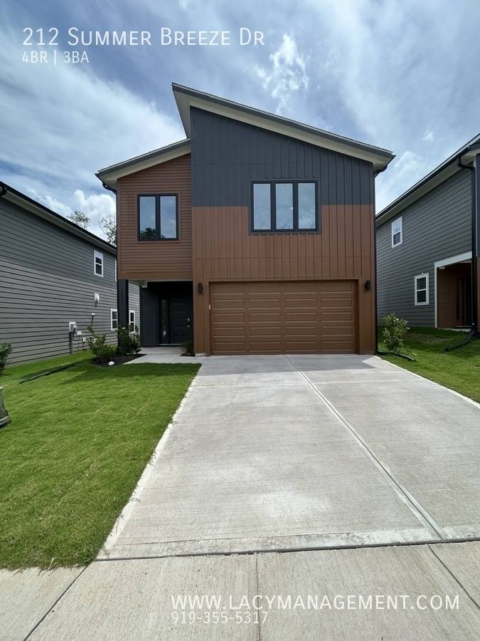 House for rent at 212 Summer Breeze Dr, Durham, NC 27704