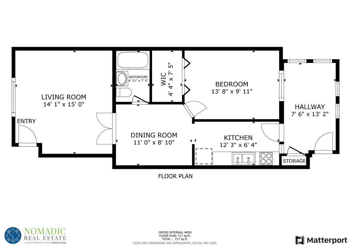 Apartment for rent at 1221 Raum St NE #1, Washington, DC 20002