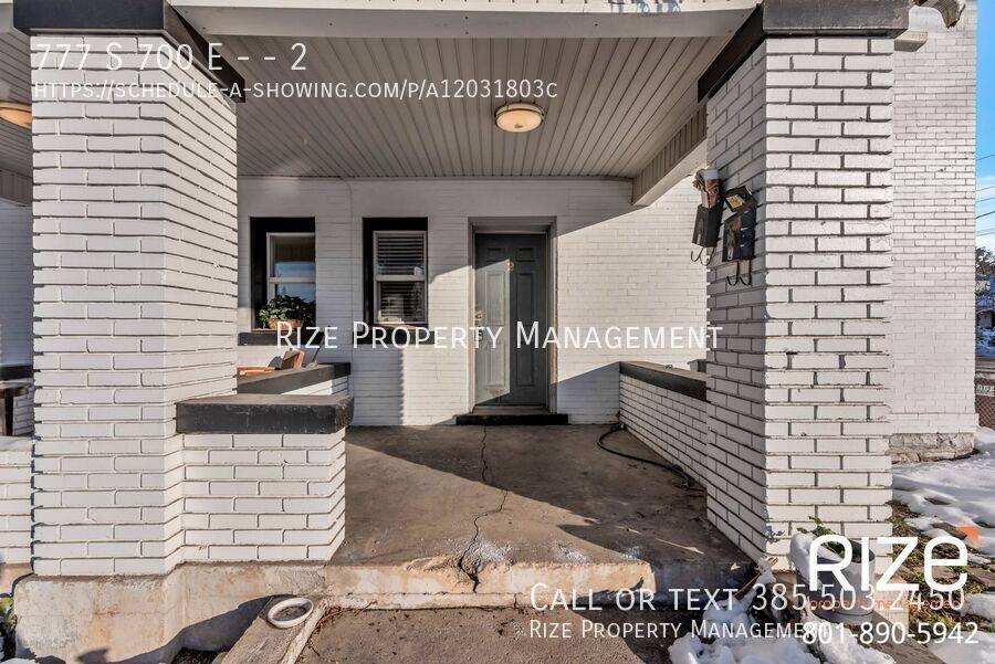 Apartment for rent at 777 S 700 E #2, Salt Lake City, UT 84102