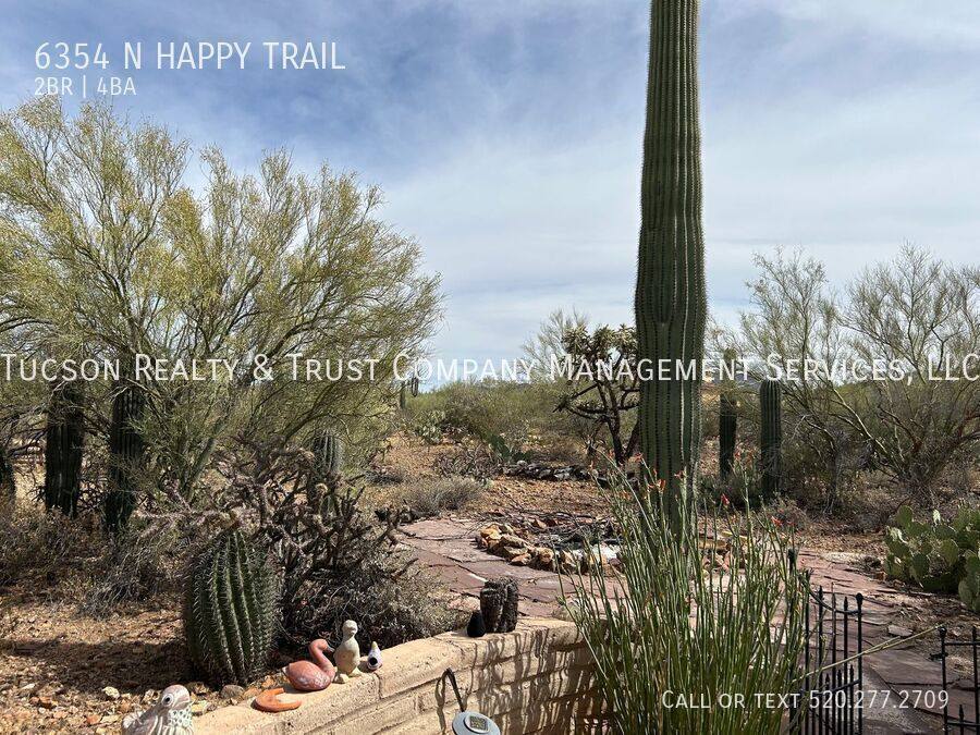 House for rent at 6354 N Happy Trail, Tucson, AZ 85743