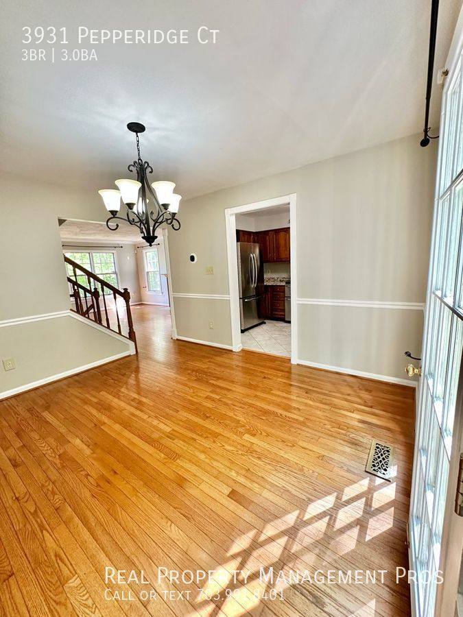 Townhouse for rent at 3931 Pepperidge Court, Woodbridge, VA 22192