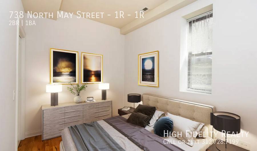Apartment for rent at 738 N May St #1R, Chicago, IL 60642