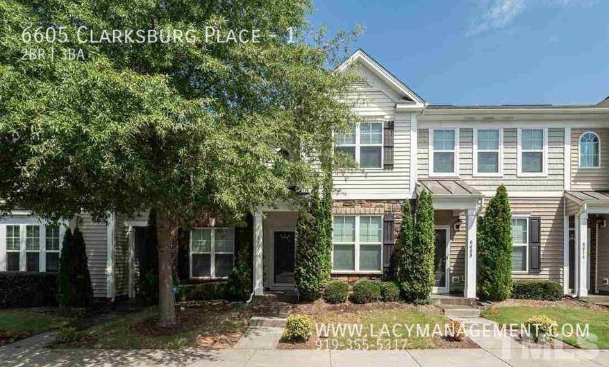 Townhouse for rent at 6605 Clarksburg Place #1, Raleigh, NC 27616