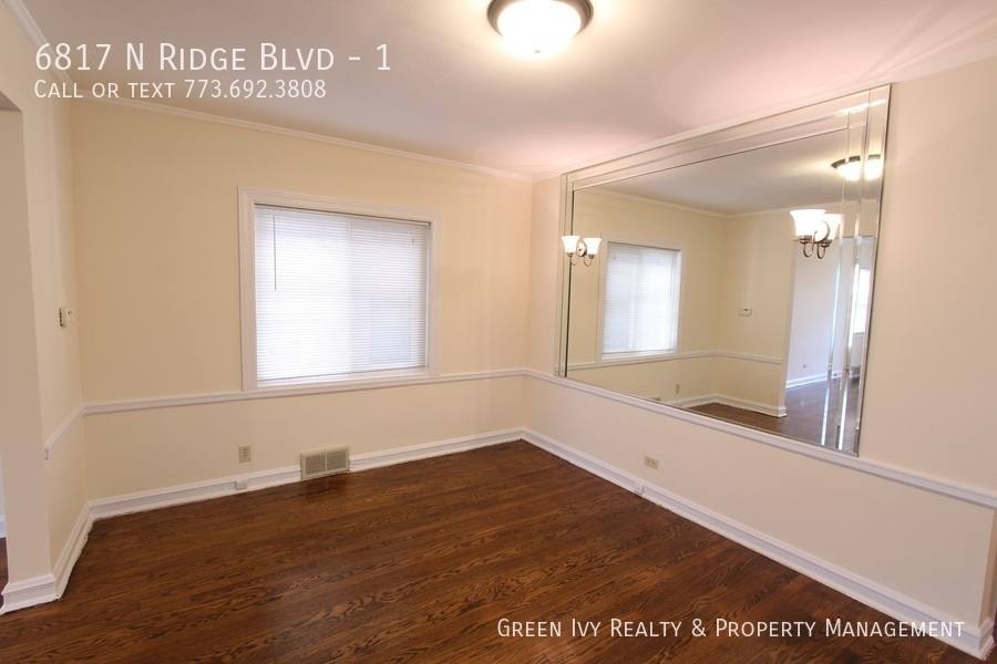 Apartment for rent at 6817 N Ridge Blvd #1, Chicago, IL 60645