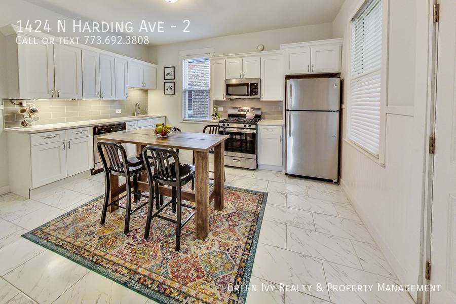 Condo for rent at 1424 N Harding Ave #2, Chicago, IL 60651