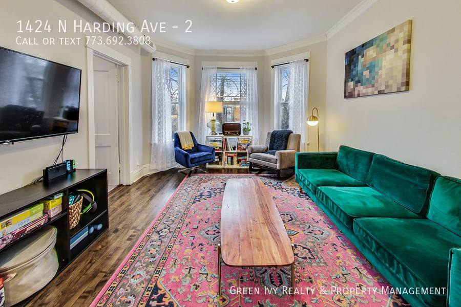 Condo for rent at 1424 N Harding Ave #2, Chicago, IL 60651