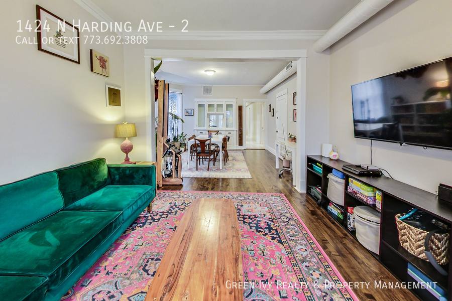 Condo for rent at 1424 N Harding Ave #2, Chicago, IL 60651