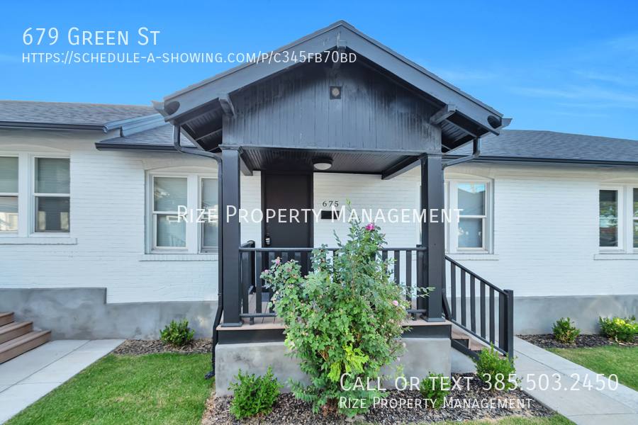 Townhouse for rent at 679 Green St, Salt Lake City, UT 84102