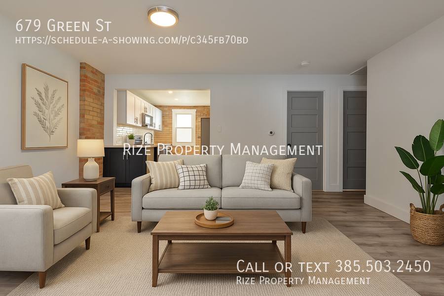 Townhouse for rent at 679 Green St, Salt Lake City, UT 84102