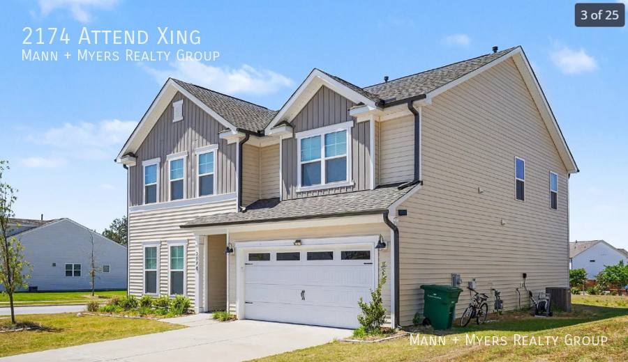 House for rent at 2174 Attend Crossing, Fuquay Varina, NC 27526