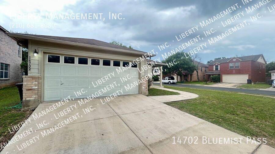 House for rent at 14702 Bluemist Pass, San Antonio, TX 78247