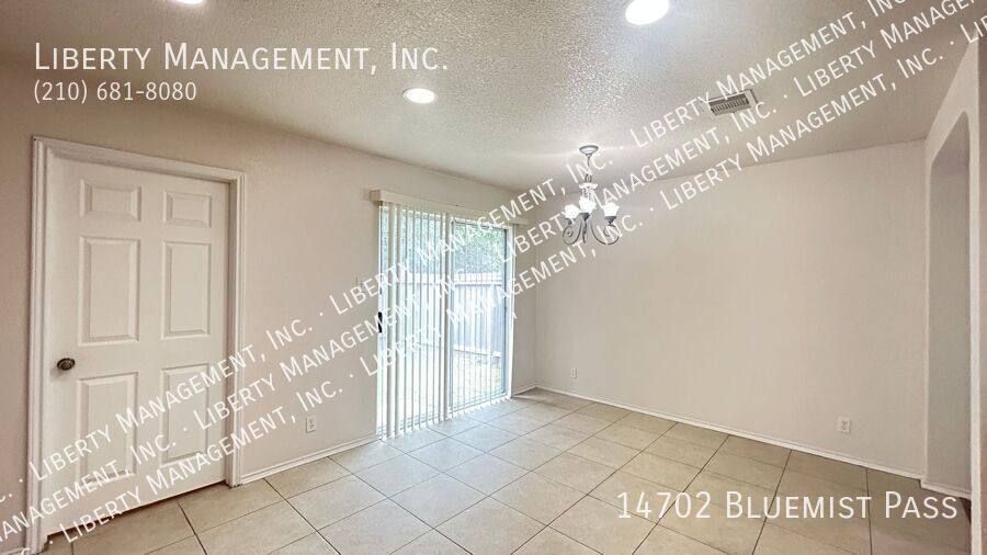 House for rent at 14702 Bluemist Pass, San Antonio, TX 78247