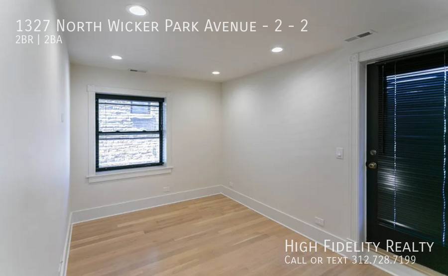 Apartment for rent at 1327 N Wicker Park Ave #2, Chicago, IL 60622