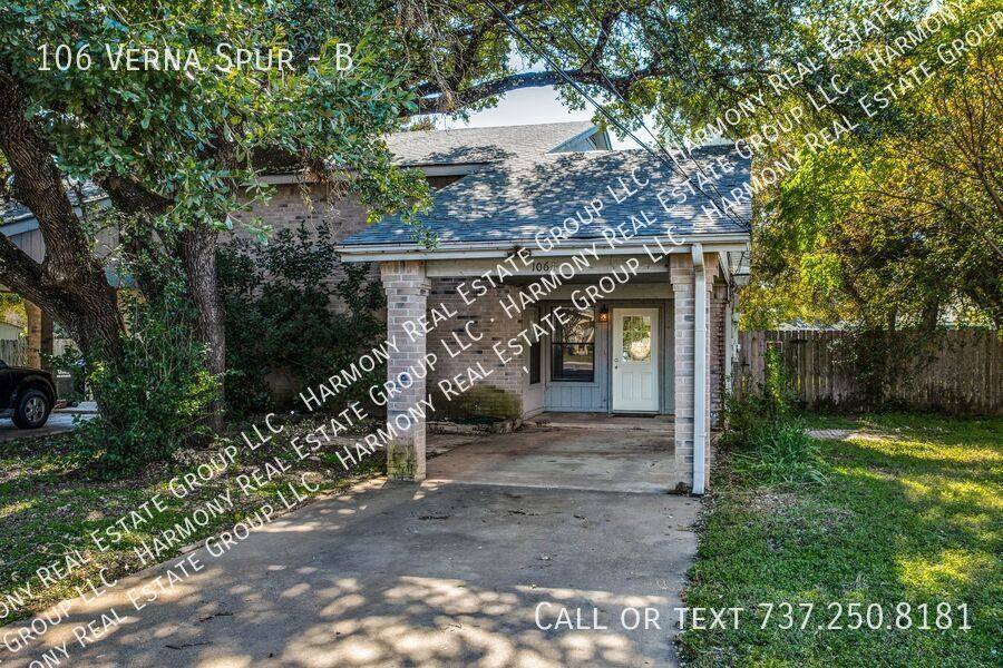 Townhouse for rent at 106 Verna Spur #B, Georgetown, TX 78628