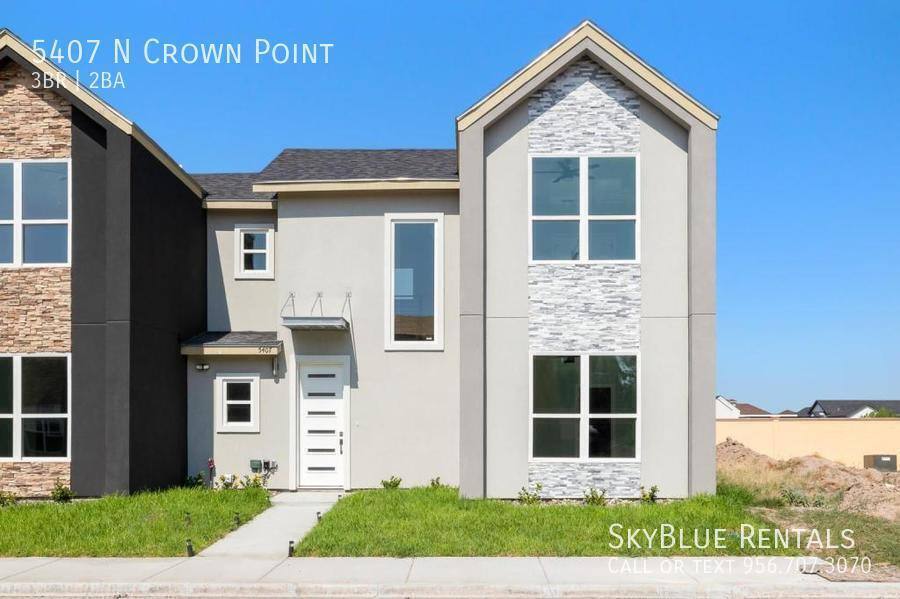 Townhouse for rent at 5407 N Crown Point, Pharr, TX 78577